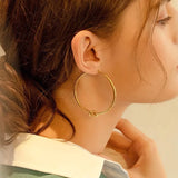 Celi Tie Earrings for Women High European American French Temperament