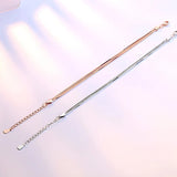 Cellacity Silver 925 Bracelet for Women Fine Jewelry Dating Gift for Girl
