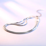 Cellacity Silver 925 Bracelet for Women Fine Jewelry Dating Gift for Girl