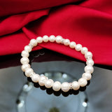 Elegant Silver 925 Pearl Bracelet for Mom's Birthday