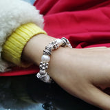 Cellacity Ethnic Rock Fine Jewelry Silver 925 Bracelet for Women