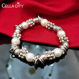 Cellacity Ethnic Rock Fine Jewelry Silver 925 Bracelet for Women