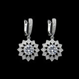 Cellacity Geometry Silver 925 Earrings - 14 Colors, Party Ear drops