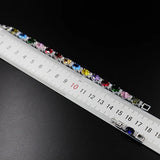 Cellacity Silver 925 Gemstones Bracelet for Women Oval Zircon Fine Jewelry