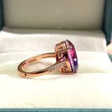 Cellacity Gemstones Ring 5A Zircon Open Adjust Size Wedding Party