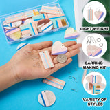 Cellulose Acetate Resin Charms for DIY Jewelry Making