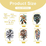 Monstera Leaf Dangle Earring Charm Pendants DIY Kit