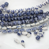 Chinese Style Ceramic and Porcelain Loose Beads 10pcs/lot