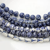 Chinese Style Ceramic and Porcelain Loose Beads 10pcs/lot
