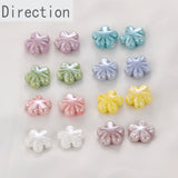 Ceramic Cream Flower Loose Beads DIY Jewelry Accessories