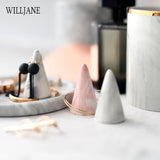 Marble Ceramic Finger Cone Ring Holder