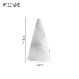 Marble Ceramic Finger Cone Ring Holder