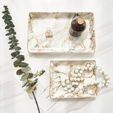 Nordic Style Ceramic Storage Tray Rectangular Practical Decoration
