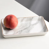 Ceramic Storage Tray Nordic Style Gray
