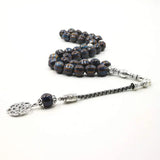 Ceramic Tasbih 33 Beads Bracelet Muslim Prayer Beads Arabic Accessory