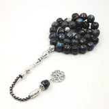Ceramic Tasbih 33 Beads Bracelet Muslim Prayer Beads Arabic Accessory