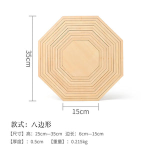 Ceramic Hand-printed Molding Mud Board Wooden Cutting Guide Rail