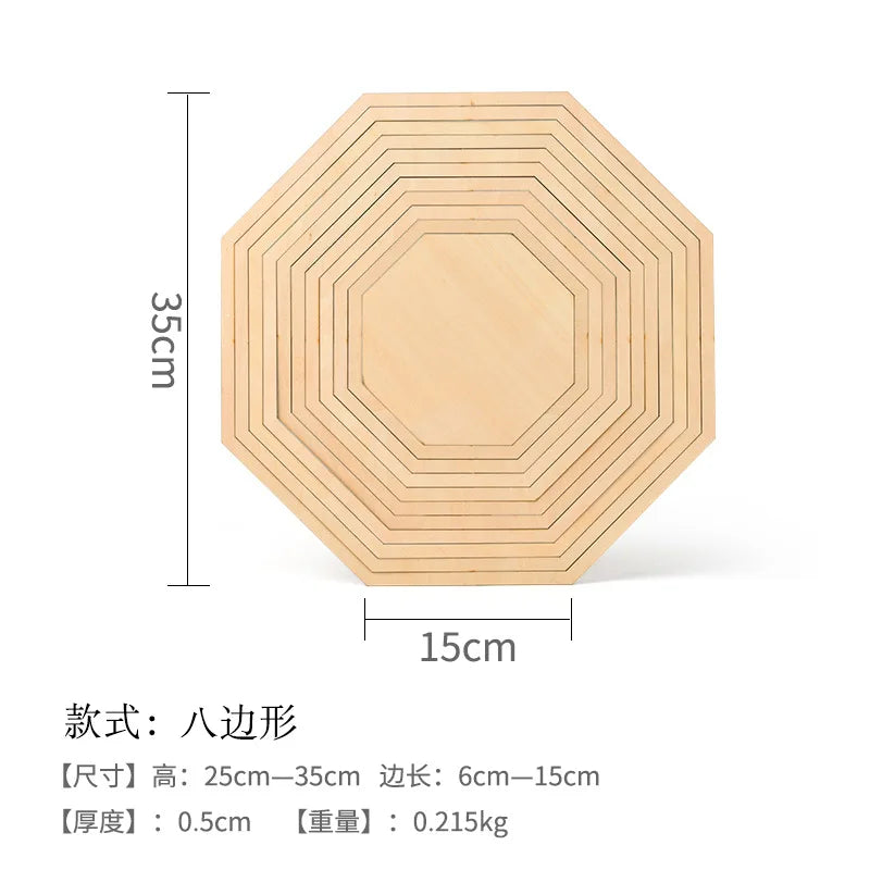 Ceramic Hand-printed Molding Mud Board Wooden Cutting Guide Rail