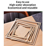 Ceramic Hand-printed Molding Mud Board Wooden Cutting Guide Rail