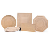 Ceramic Hand-printed Molding Mud Board Wooden Cutting Guide Rail