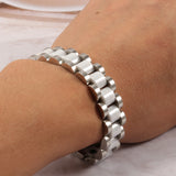 Ceramics Bracelets Men Women Link Chain Jewelry Accessories