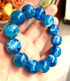 12-20mm Natural Mexico Amber Beeswax Bracelet AA