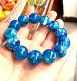 12-20mm Natural Mexico Amber Beeswax Bracelet AA