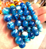 12-20mm Natural Mexico Amber Beeswax Bracelet AA