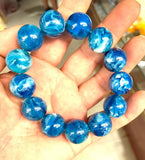 12-20mm Natural Mexico Amber Beeswax Bracelet AA