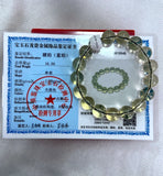 12mm Natural Mexico Sky Amber Beads Bracelet