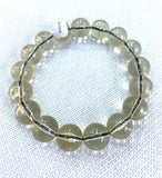 12mm Natural Mexico Sky Amber Beads Bracelet