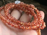 6mm Natural Amber Beeswax Bracelet Necklace