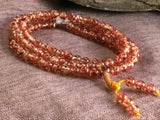 6mm Natural Amber Beeswax Bracelet Necklace