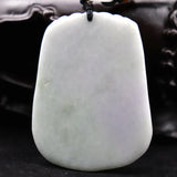 Natural Myanmar Emerald Jadeite Jade Dragon Pendant Necklace