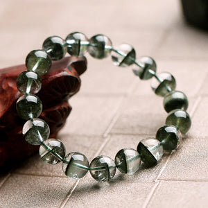 Crystal Beaded Bracelet Precious Jade Jewelry