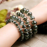 Crystal Beaded Bracelet Precious Jade Jewelry