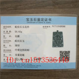 Chinese Green Jade Dragon Pendant Necklace Charm for Man Luck
