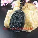 Chinese Natural Green Jade Phoenix Pendant Necklace Charm