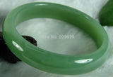 Green Hetian Nephrite Jade Bangle Bracelet 59MM