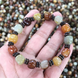 Natural Hetian Jade Bracelets for Women Amulet Healing Jade Jewelry