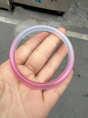 Ecology Agate Chalcedony Bangle Jadeite Handring High Jewelry Lucky