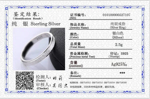 Tibetan Silver Frosting Couple Rings Unisex Jewelry