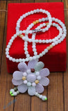 Yellow A Jade Dragon Pendant Necklace
