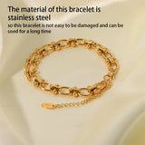 Chain Bracelets Women Bracelet All-match Chains Wrist Jewelry Decorative