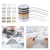 60 Lobster Clasps & 180 Jump Rings Kit for Necklace Making
