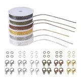 60 Lobster Clasps & 180 Jump Rings Kit for Necklace Making