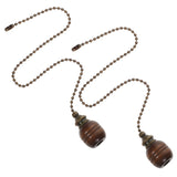 Wooden Chakra Pendant Ceiling Fan Light