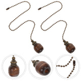 Wooden Chakra Pendant Ceiling Fan Light