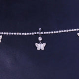 Love Pendant Stainless Steel Navel Ring Waist Chain Jewelry