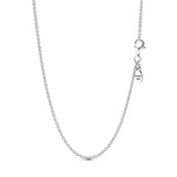 Classic Cable Chain Necklace 925 Sterling Silver Female Gift